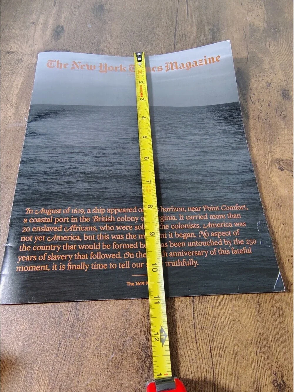 New York Times Magazine August 18 2019 The 1619 Project Special Print Edition